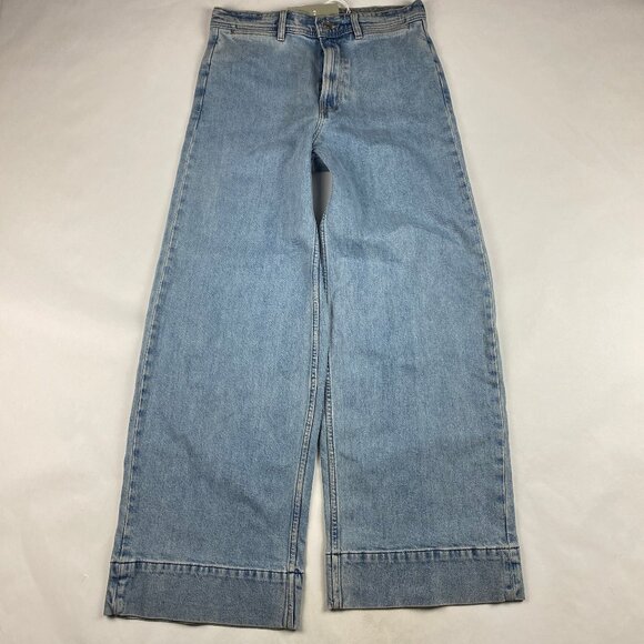 Everlane The Mariner Wide Leg Jean Light Indigo NWT Women's Size 29 - Picture 1 of 15